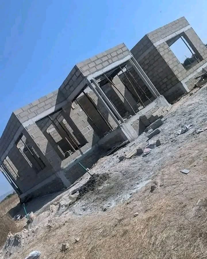 Modern residential building shell