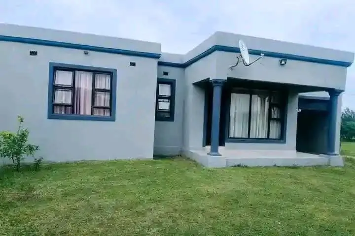 Completed single-storey residence
